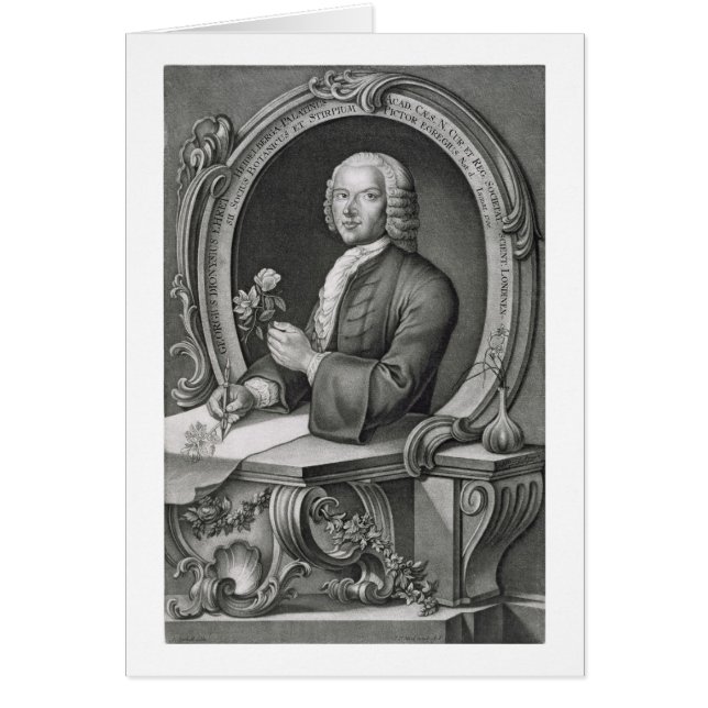 Retrato de 1710-70) engrav de Jorge Dionysius (Frente)