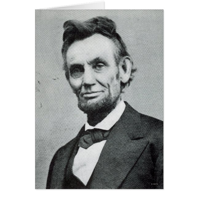 Retrato de Abe Lincoln 1 (Frente)