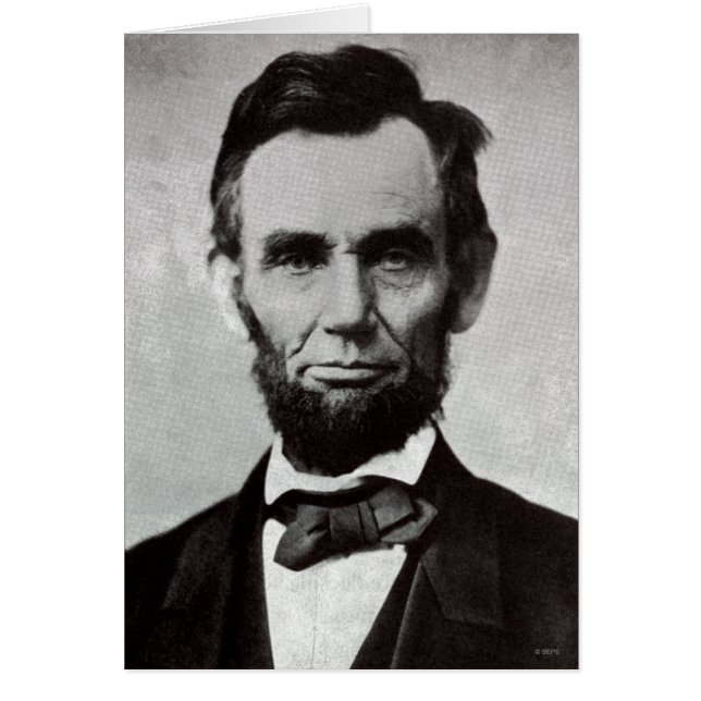 Retrato de Abe Lincoln 2 (Frente)