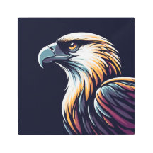 Retrato de águila majestuosa: Arte de vida silvest