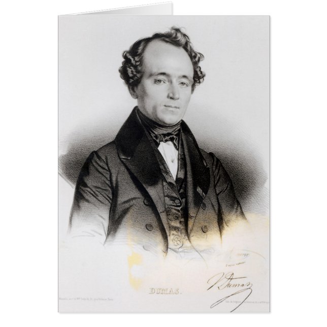 Retrato de Alexandre Dumas Fils (Frente)