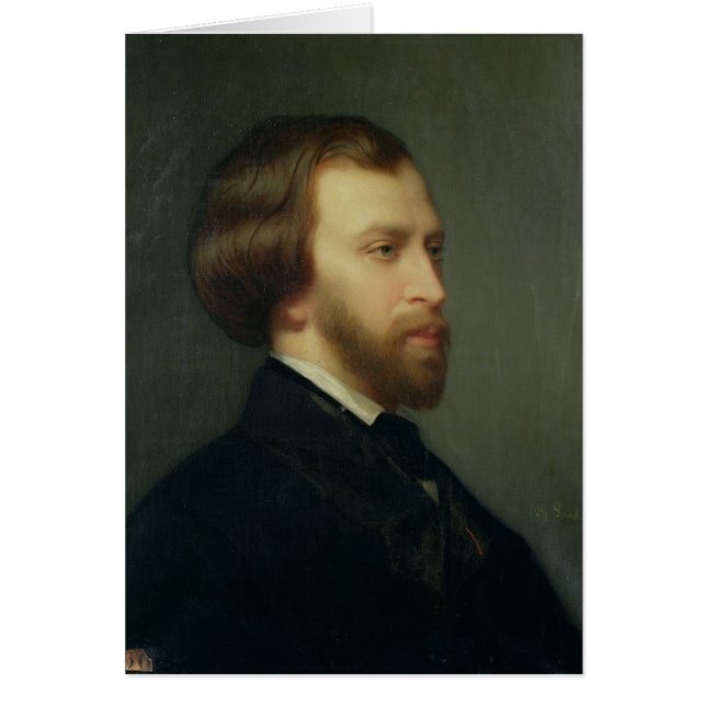 Retrato de Alfred de Musset (Frente)