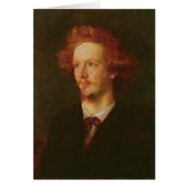 Retrato de Algernon Charles Swinburne 1867 (Frente)