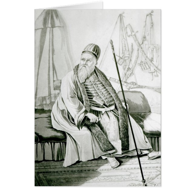 Retrato de Ali Pasha de Yannina (Frente)