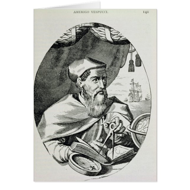 Retrato de Amerigo Vespucci (Frente)
