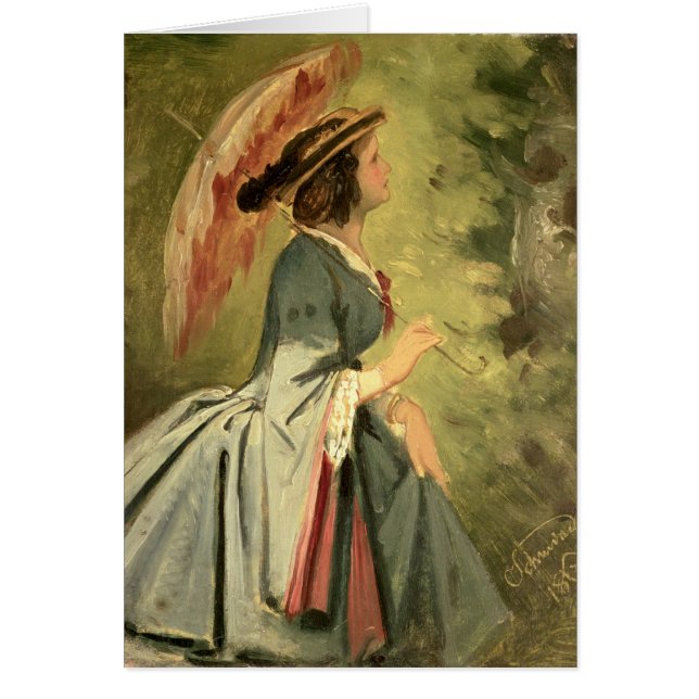 Retrato de Ana, la hija del artista, 1860 (Frente)