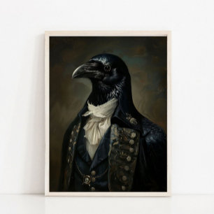 Retrato de animal victoriano, impresión de animal 