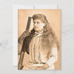 Retrato de Annie Oakley