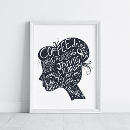 Retrato de arte de retrato de Homeschool Mama Quot