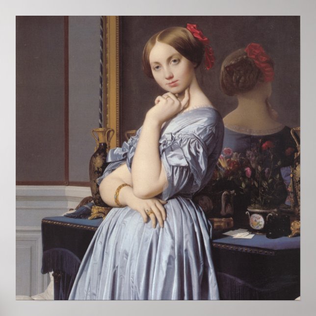Retrato de arte fino de Vicomtess othenin Dhausson (Frente)
