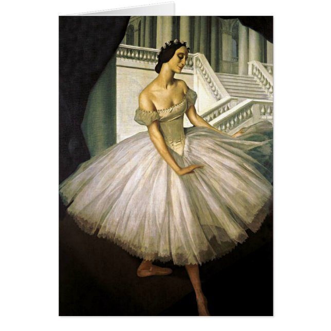Retrato de Ballerina Anna Pavolva (Frente)