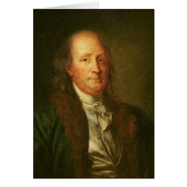 Retrato de Benjamin Franklin (Frente)