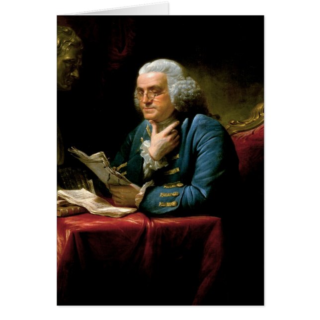 Retrato de Benjamin Franklin (Frente)
