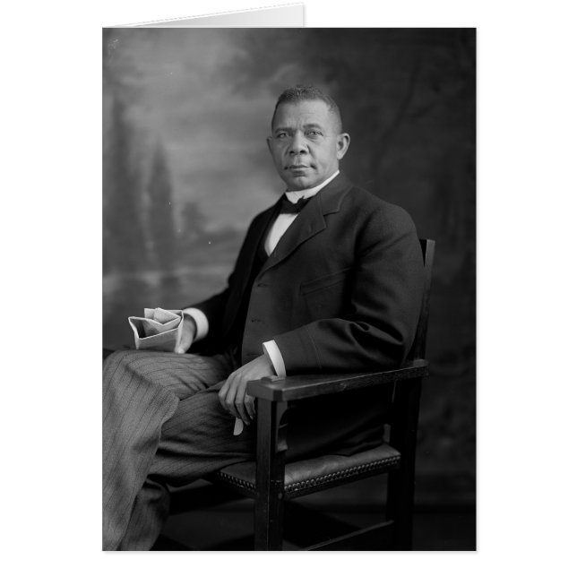 Retrato de Booker T. Washington de Harris & Ewing (Frente)