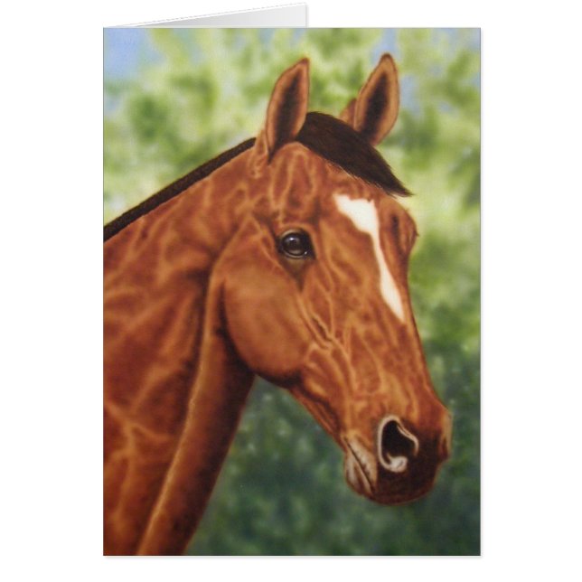 Retrato de caballo (Frente)