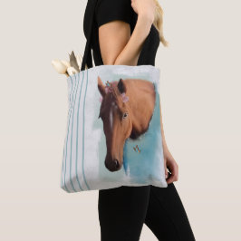Retrato de caballo - Bolsa de tote