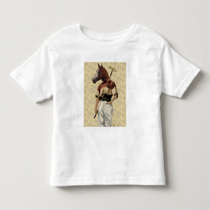 Retrato de caballo de polo