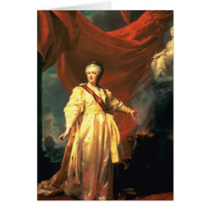 Retrato de Catherine The Great como legislador