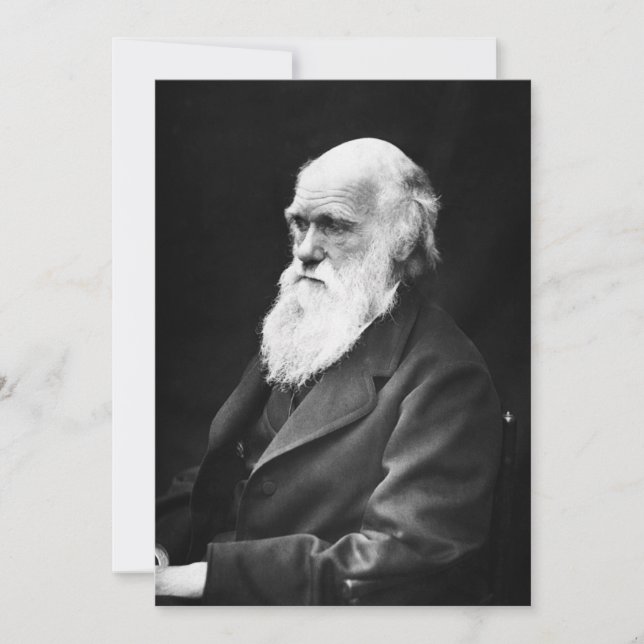 Retrato de Charles Darwin (Anverso)