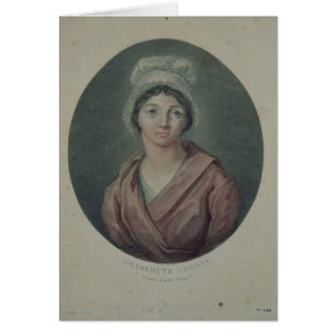 Retrato de Charlotte Corday después de 1793