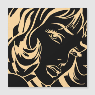 Retrato de chica: Elegancia de pelo descartada