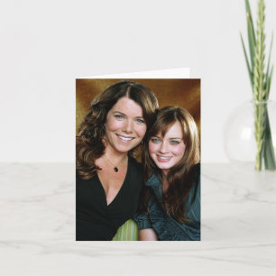 Retrato de cierre de Lorelai y Rory