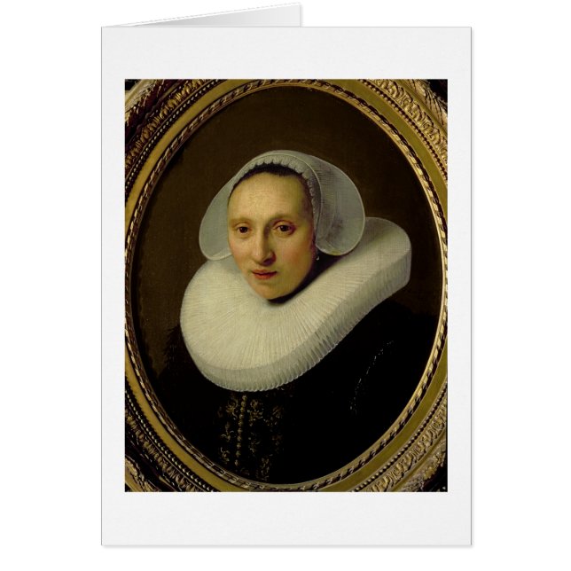 Retrato de Cornelia Pronck, esposa de Albert (Frente)
