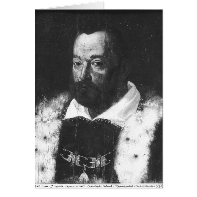 Retrato de Cristóbal Colón (Frente)