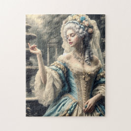 Retrato de dama histórica rompecabezas de 252 piez