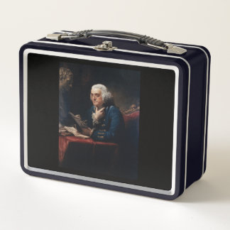 Retrato de dedo gordo Benjamin Franklin en la Casa