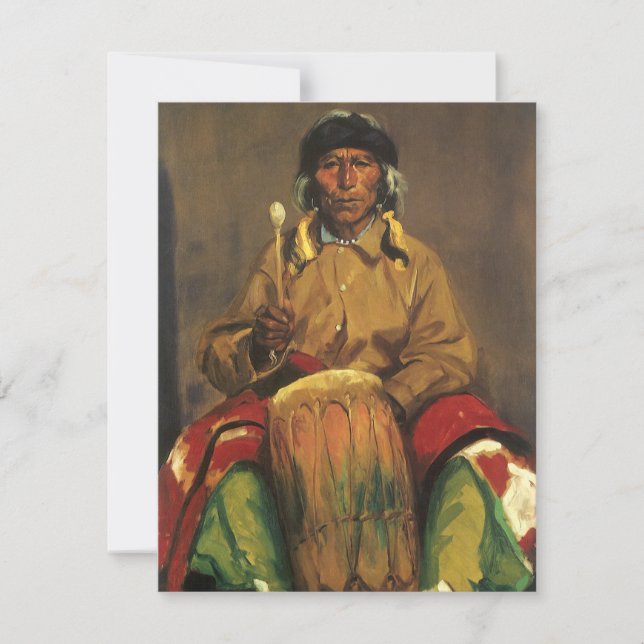 Retrato de Dieguito Roybal por Robert Henri (Anverso)