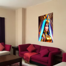 Retrato de diosa hathor egipcia | Arte IA