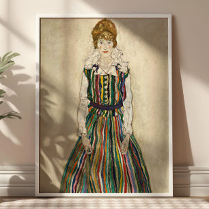 Retrato de Edith por Egon Schiele Arte Fino