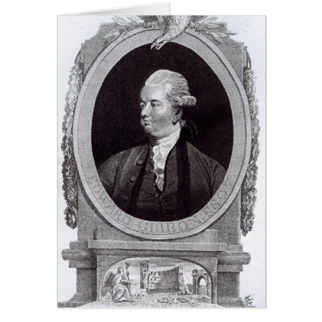 Retrato de Edward Gibbon (Frente)