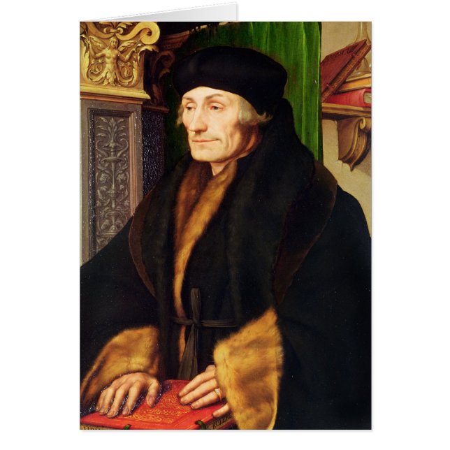 Retrato de Erasmus, 1523 (Frente)