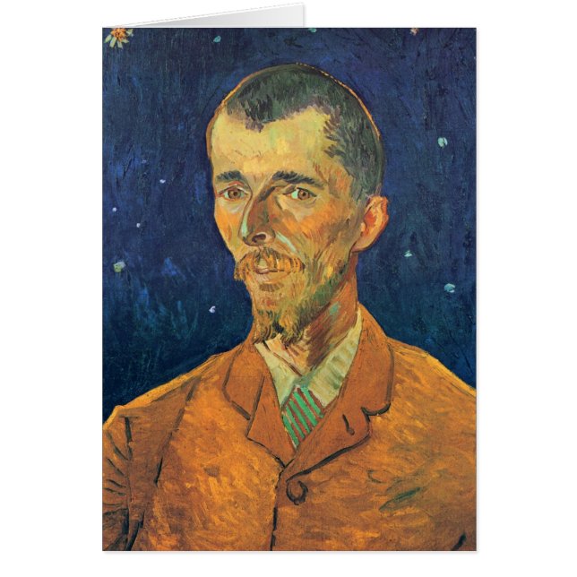 Retrato de Eugene Boch por Vincent van Gogh (Frente)