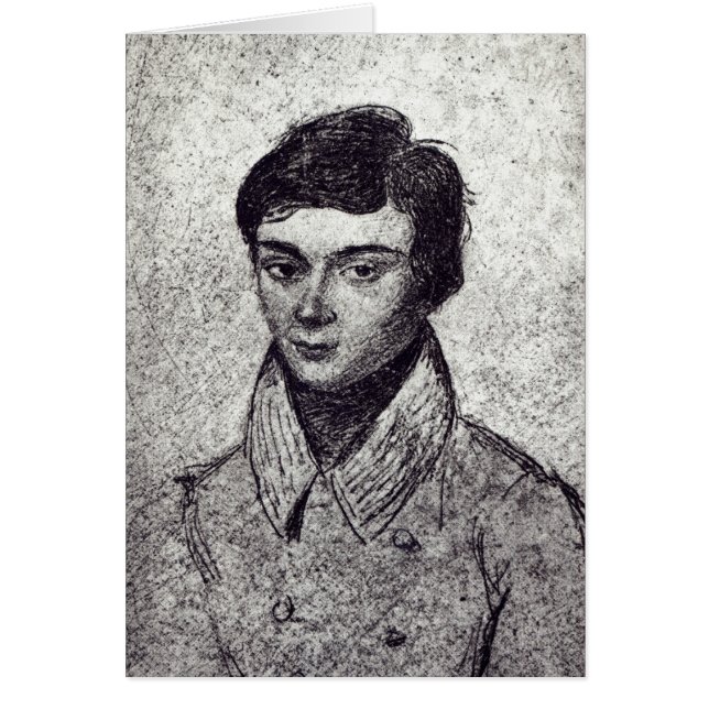 Retrato de Evariste Galois (Frente)