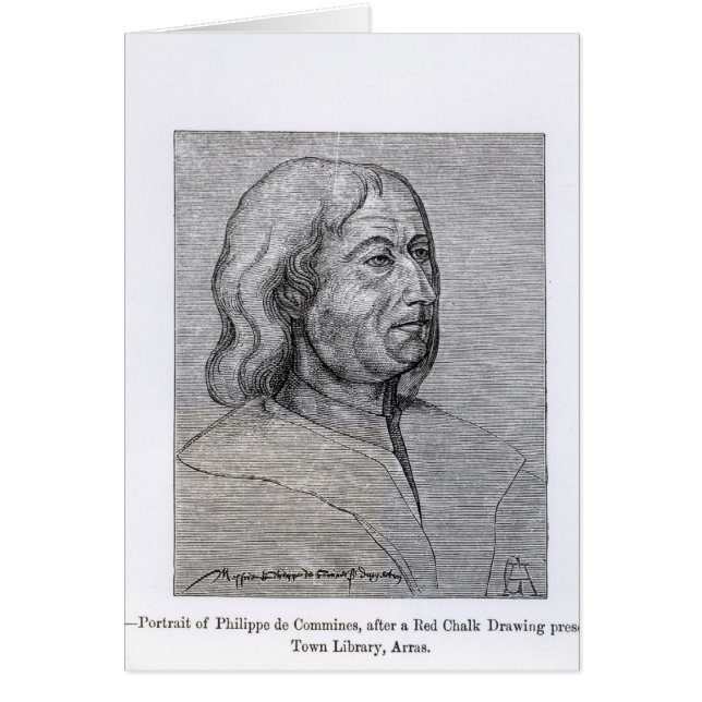 Retrato de Felipe de Commines (Frente)