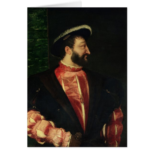 Retrato de Francisco I 1538 (Frente)