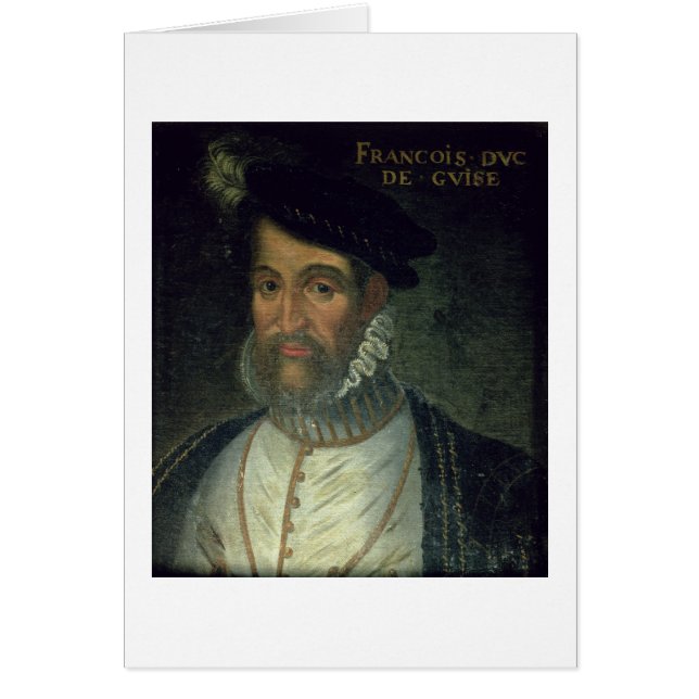 Retrato de Francois, 2do duque Guise (1519-63) Fre (Frente)