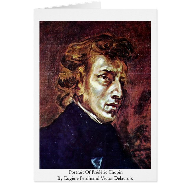 Retrato de Frédéric Chopin (Frente)