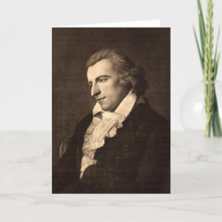 Retrato de Friedrich Schiller - tarjeta de