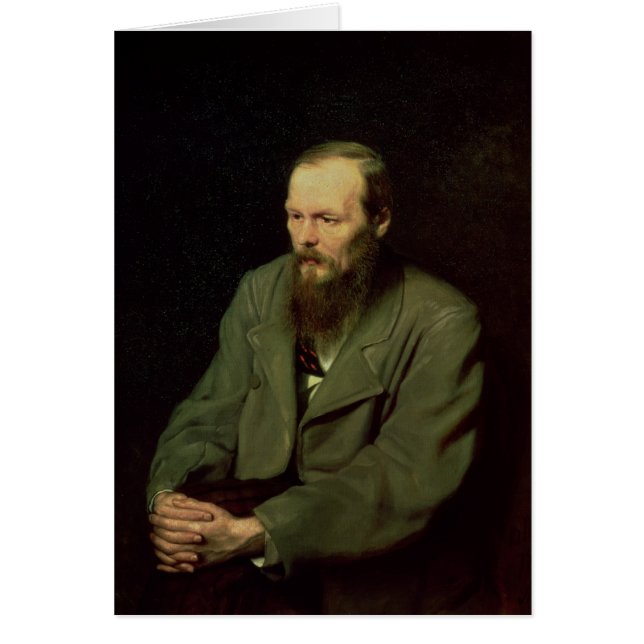 Retrato de Fyodor Dostoyevsky 1872 (Frente)