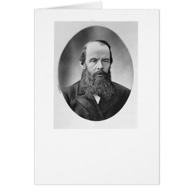 Retrato de Fyodor Mikhailovich Dostoyevsky (Frente)