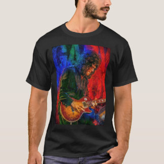 Retrato de Gary Moore Tribute arte camiseta esenci