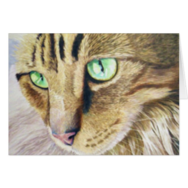 Retrato de gato (Anverso (Horizontal))