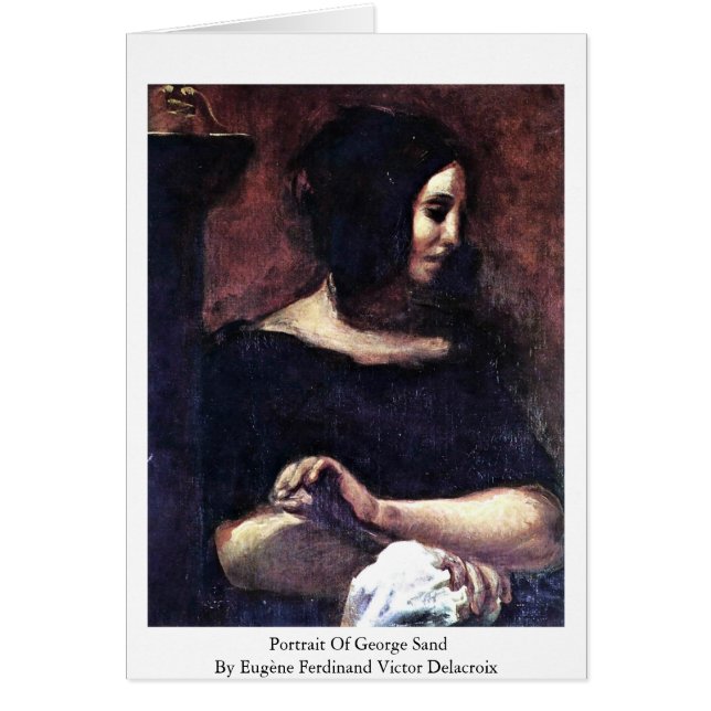 Retrato de George Sand (Frente)