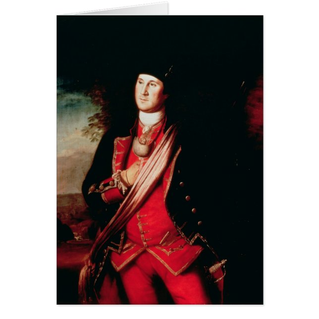 Retrato de George Washington 1772 (Frente)