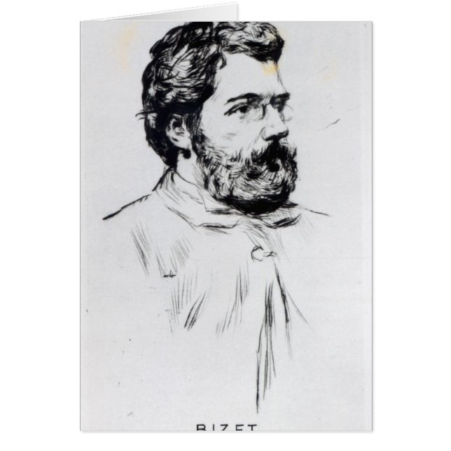 Retrato de Georges Bizet (Frente)