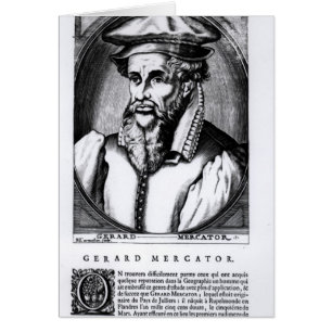 Retrato de Gerard Mercator